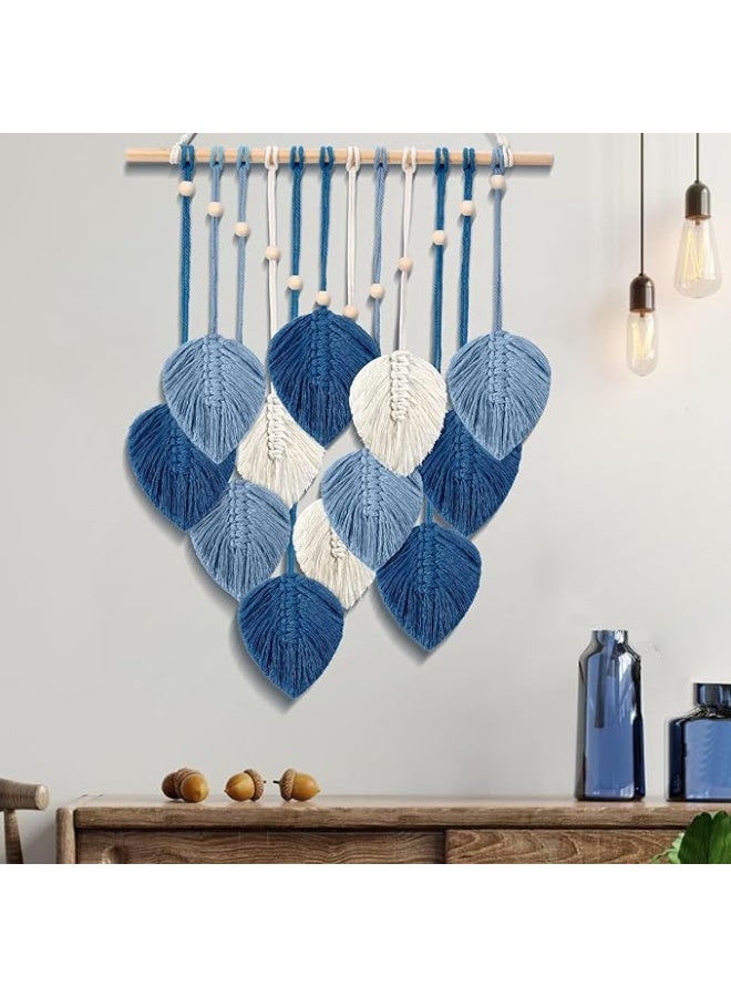 انتيكيانو مكرمية جدارية – ديكور يدوي من القطن – المقاس ‎50×70‎ سم - Image 3