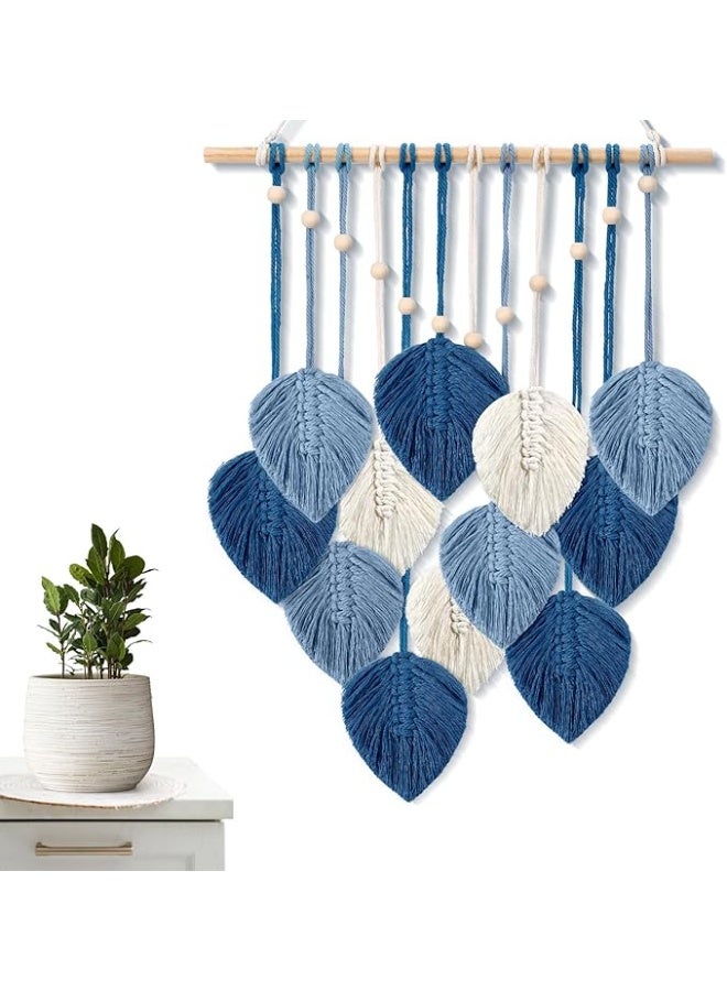 انتيكيانو مكرمية جدارية – ديكور يدوي من القطن – المقاس ‎50×70‎ سم - Image 1