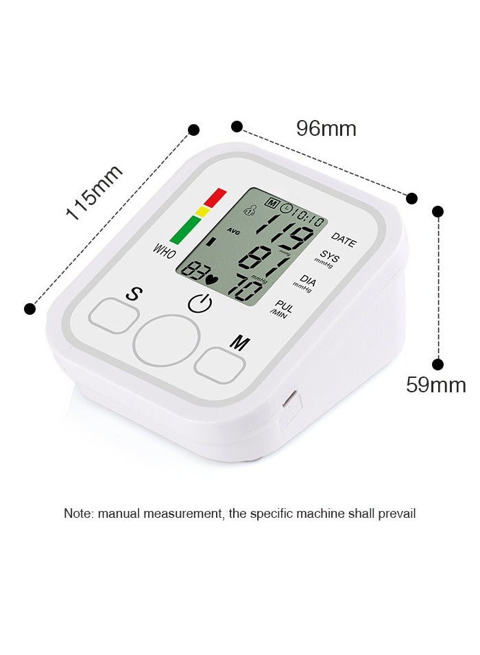Generic Digital Blood Pressure (BP) Monitor | Arm type blood pressure measuring device | LCD Display & Voice Function (Arabic) – Accurate, Easy-to-Use, and Portable - Image 4