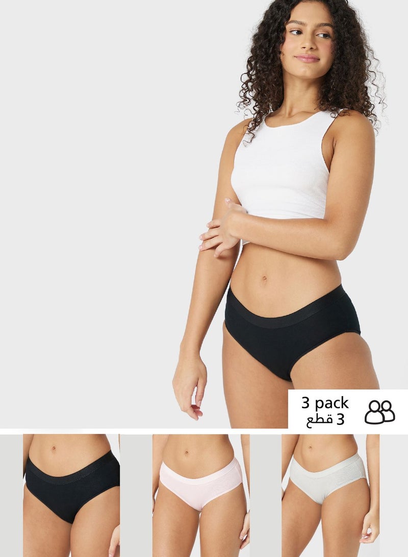Ginger 3 Pack Hipster Brief - Image 1