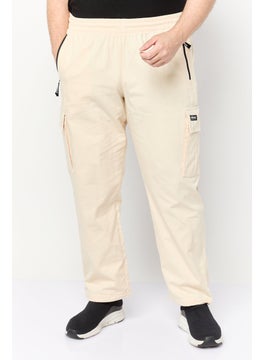 adidas Originals Men Sportswear Fit Outdoor Sweatpants, Cream  - Image 1