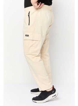 adidas Originals Men Sportswear Fit Outdoor Sweatpants, Cream  - Image 4