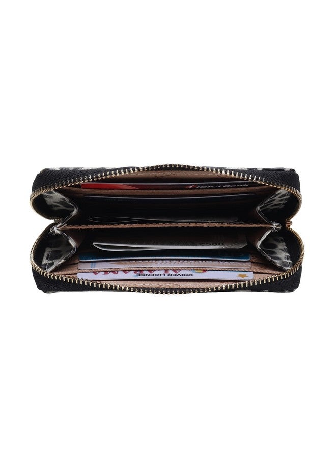 TnW Clutch For Women And Girls | Ladies Wallet Faux Leather Clutch(Multicolor) (Cheeta White) - Image 5