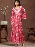 Alaya Magenta & White