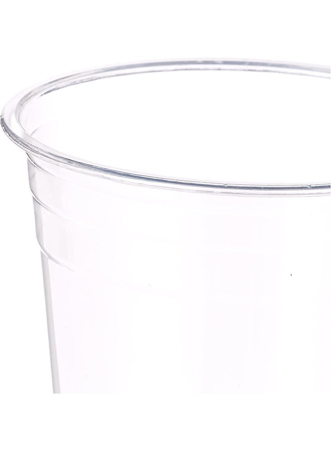 SNH Packing SNH 50 Pieces 12Oz Juice Cup Clear Strong Disposable Plastic Cups - Image 3