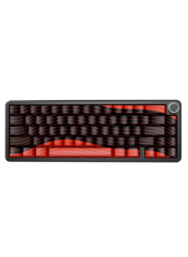 Attack Shark X65PRO HE Rapid Trigger Wireless Gaming Keyboard, 0.01mm RT Accuracy 8KHz Polling Rate Wired Keyboard with Magnetic Switch, Tri-Mode, Adjustable Actuation, RGB Lighting for PC/Mac/Gamer  - Image 1