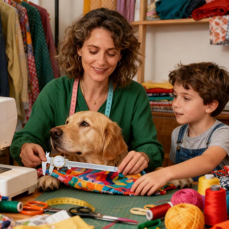 فرجار فيرنيه مضاد للصدمات 0-6 بوصة مسطرة فولاذية دقة 0.02 مم مقياس عمق وسمك - Image 5