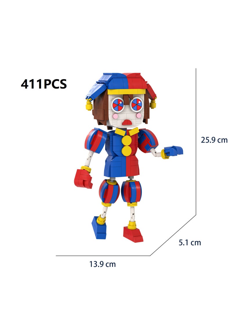 Generic - 411 Pcs The Amazing Digital Circus Toy Building Block Pamni - Image 1