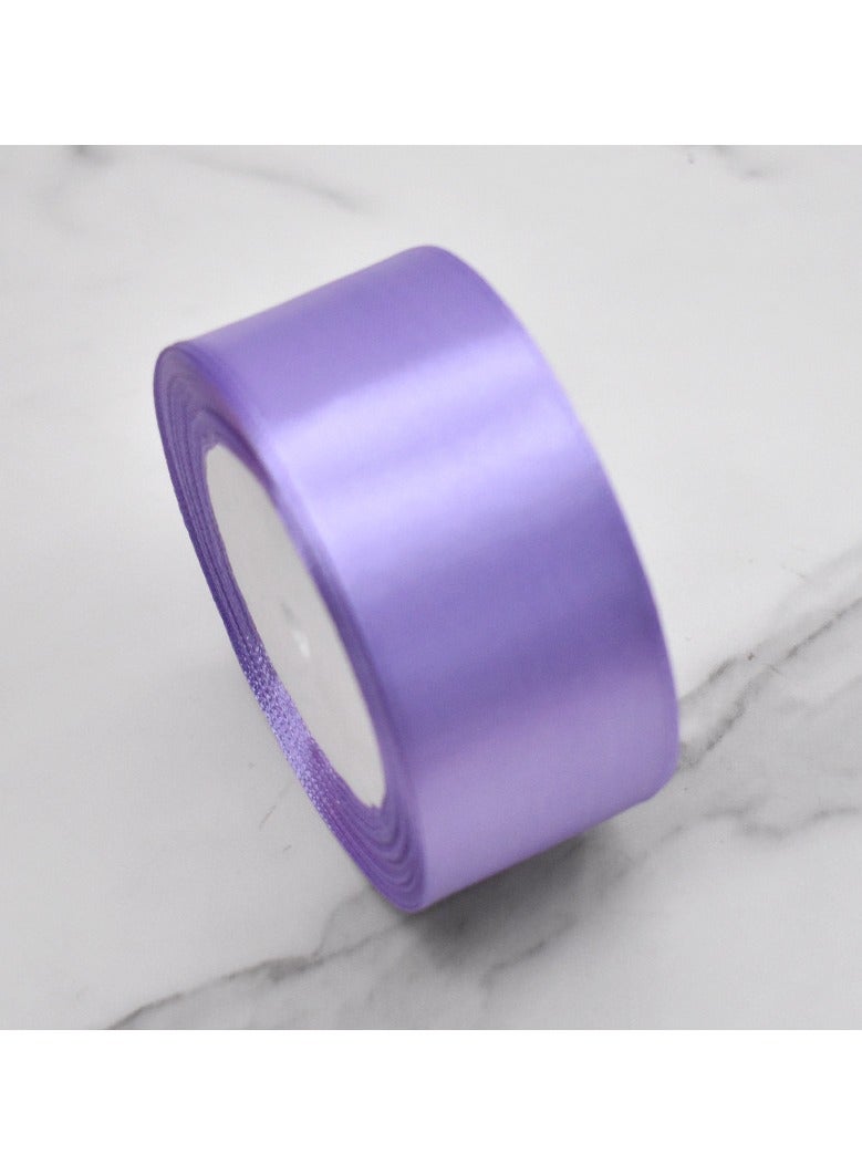 Generic Purple  Ribbon, 38mm-40mm x 25 Yards Fabric Satin Ribbon for Gift Wrapping, Crafts, Hair Bows Making, Wreath, Wedding Party Decoration and Other Sewing Projects  - Image 2