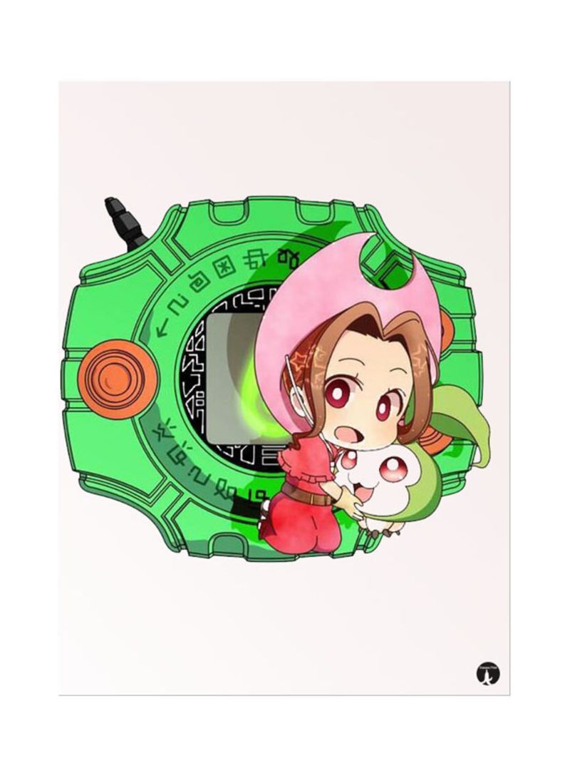 RKN The Anime Digimon Mouse Pad Pink