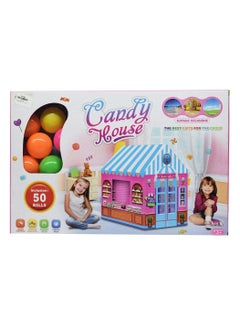 Generic Candy House Tent with 50 Balls  - Image 1