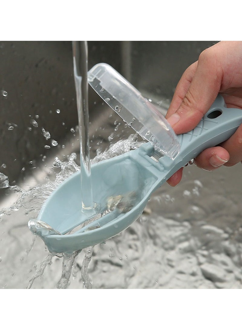 Kitchen tool, fish scale scraper, easy to clean, anti slip, fish scale peeler  - Image 4