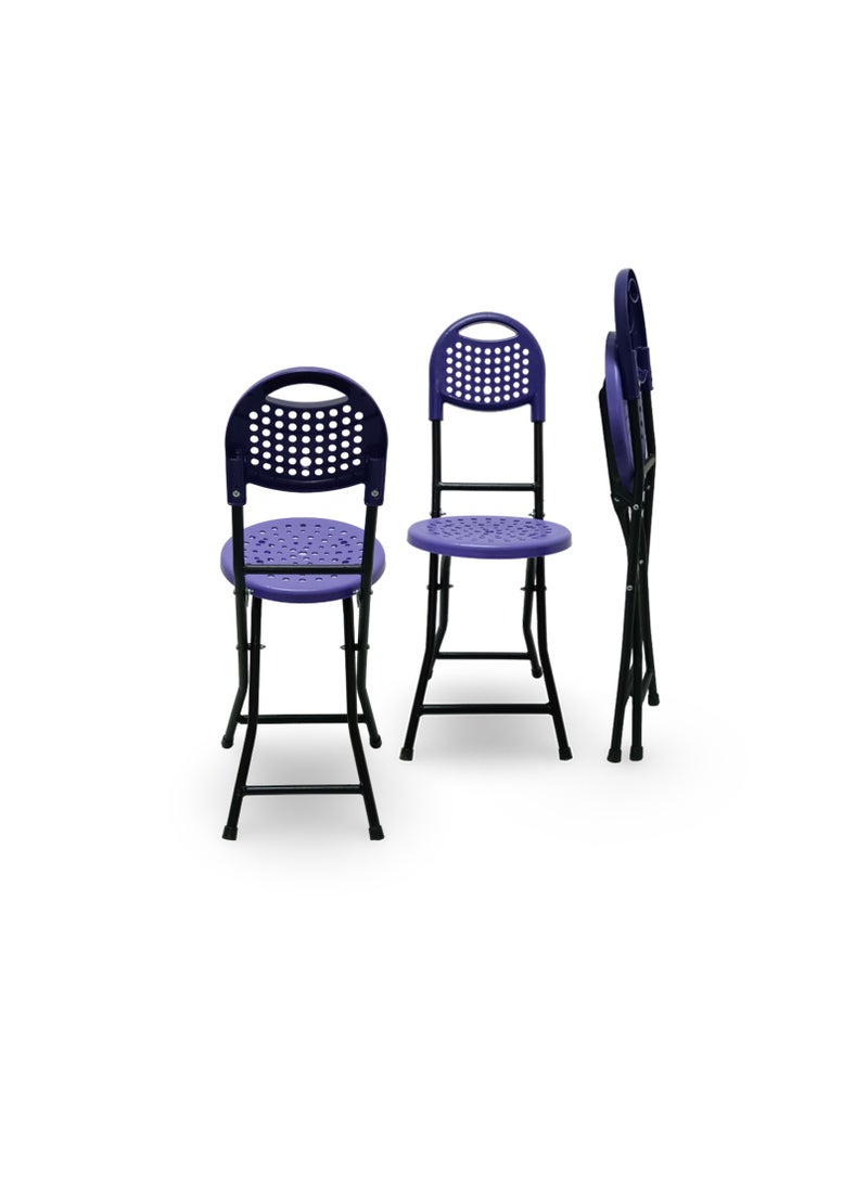 SunBoat Commerce Portable folding chair – Purple color - Image 3