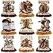 Rakuto Boots on the Ground Decorations 9PCS Western Cowboy Party Brown Honeycomb Centerpieces Decoration Boots on the Ground Birthday Table Decor Baby Shower Supplies - Image 2