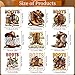 Rakuto Boots on the Ground Decorations 9PCS Western Cowboy Party Brown Honeycomb Centerpieces Decoration Boots on the Ground Birthday Table Decor Baby Shower Supplies - Image 4
