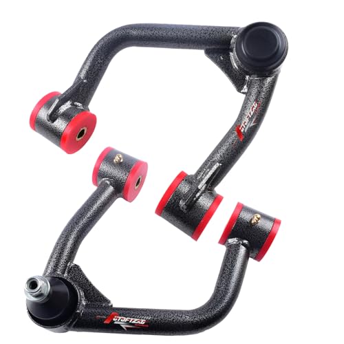 Autoptzxd Front Upper Control Arms with Ball Joint for 2019 2020 2021 2022 2023 Ford Ranger, 2-4" Lift Suspension Kit Adjustable Tubular Control Arms 2pcs - Image 1