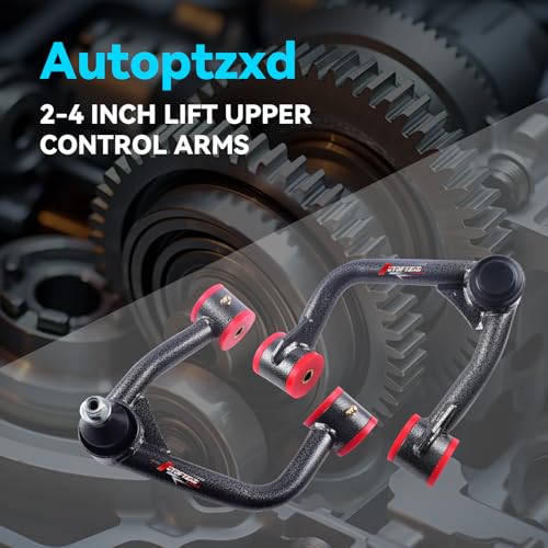 Autoptzxd Front Upper Control Arms with Ball Joint for 2019 2020 2021 2022 2023 Ford Ranger, 2-4" Lift Suspension Kit Adjustable Tubular Control Arms 2pcs - Image 3