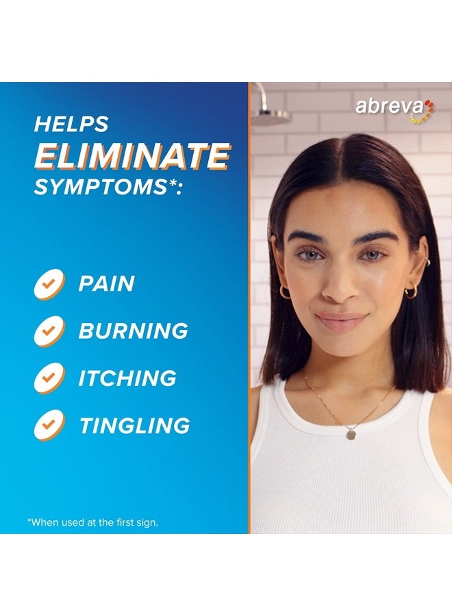 abreva 10 Percent Docosanol Cold Sore Treatment, Treats Your Fever Blister in 2.5 Days - 0.07 oz Pump - Image 4