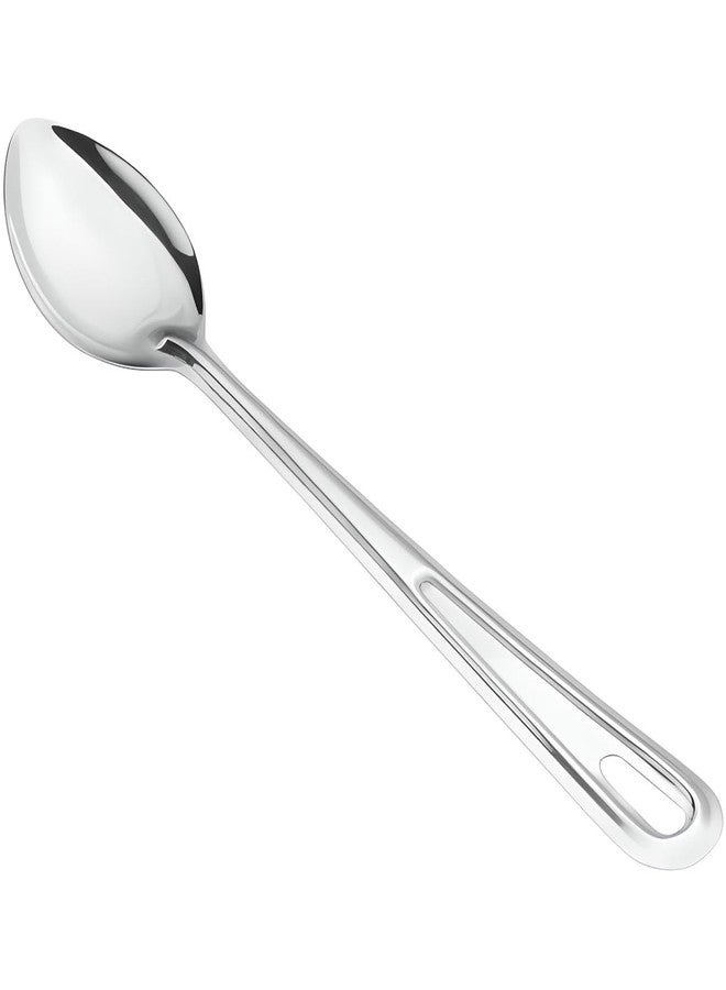 OCSParts OCS Parts 2-Pack Solid and Slotted Basting Spoons | Stainless Steel Stirring and Basting Spoons for Home and Commercial Kitchens | Dishwasher Safe (15-Inch) - Image 2
