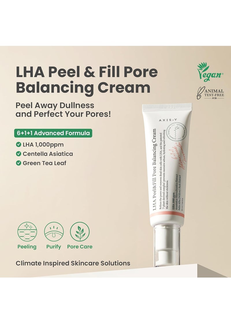 AXIS-Y Axis Y LHA Peel & Fill Pore Balancing Cream 50ml - Image 2