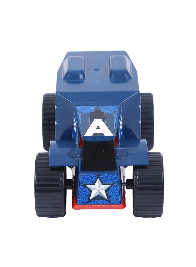 MARVEL شاحنة كابتن أمريكا سكوودل القوية القابلة للسحب - Image 2