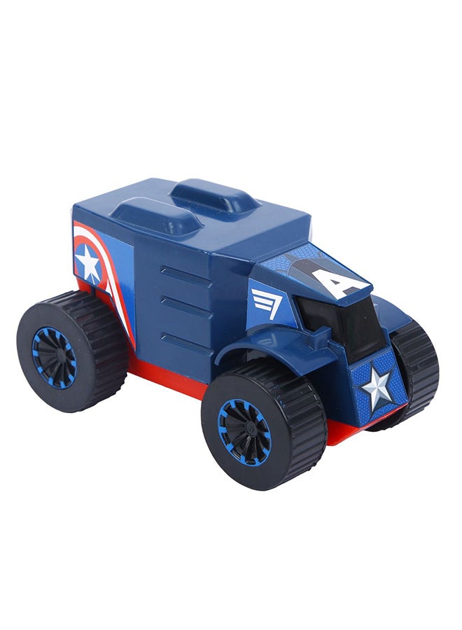 MARVEL شاحنة كابتن أمريكا سكوودل القوية القابلة للسحب - Image 3