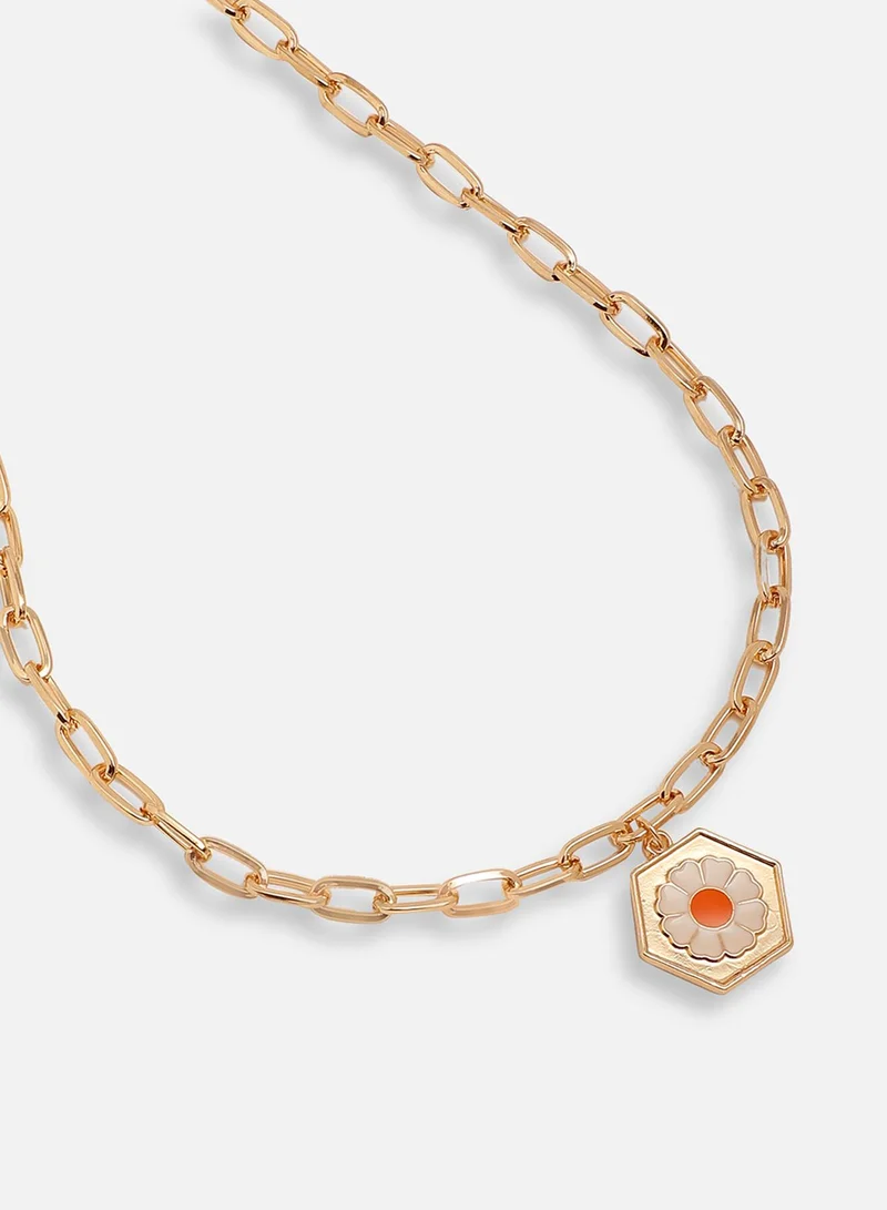 SOHI Casual Artificial Pendant Necklace Jewellery