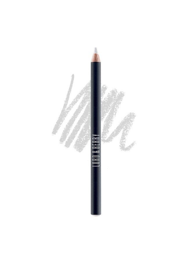 LORD & BERRY Lord & Berry SILK KAJAL Kohl Eyeliner Pencil, Long Lasting Soft Gel based Eye Liner for Women With Smudgeable Semi-Matte Finish, Ophthalmologically Tested & Cruelty Free Makeup, White  - Image 1