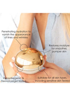 بريمير باي ديد سي بريمير كريم Premier Dead Sea Classic Moisture Complex Cream، للبشرة العادية والجافة والحساسة، مضاد للشيخوخة لتنعيم التجاعيد، كريم الوجه غير الدهني خفيف الوزن، فيتامين A وE، الجنكة، 1.25 أونصة سائلة  - Image 5