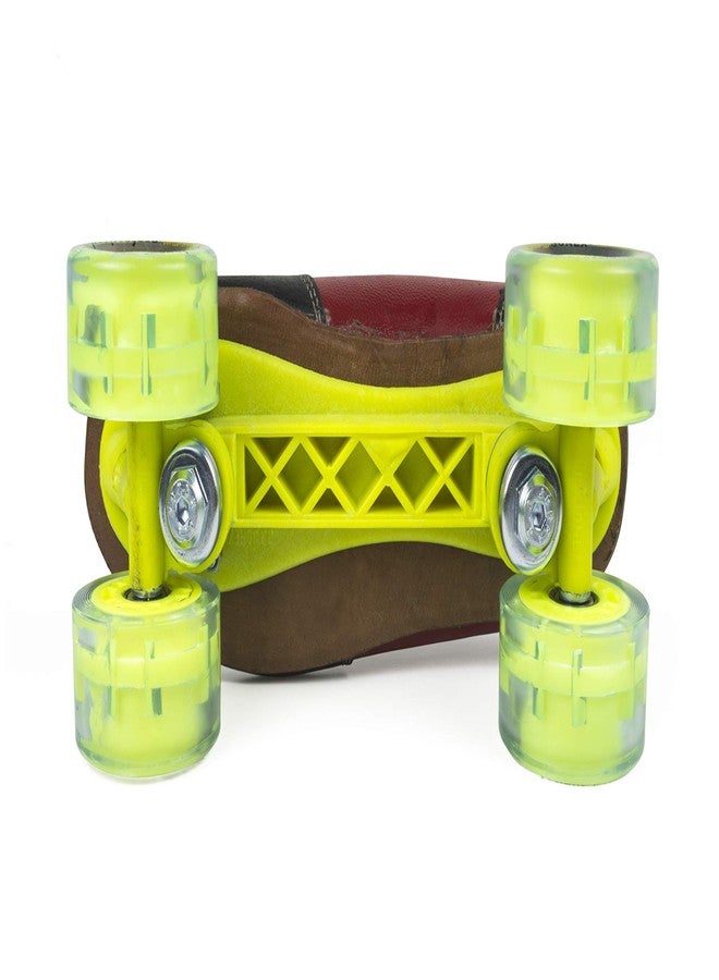 Jonex Unisex Shoe Skates Professional, Size 6, Indoor_Wheel, Multi - Image 4