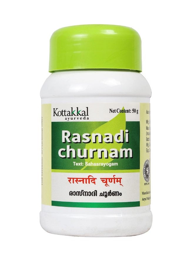 Kottakkal ayurveda Rasnadi Churnam - 50gm, Improves Health  - Image 1