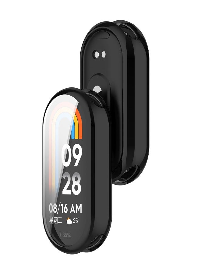 Suitable for Xiaomi band 9 TPU Shockproof Protective Case Black - Image 2