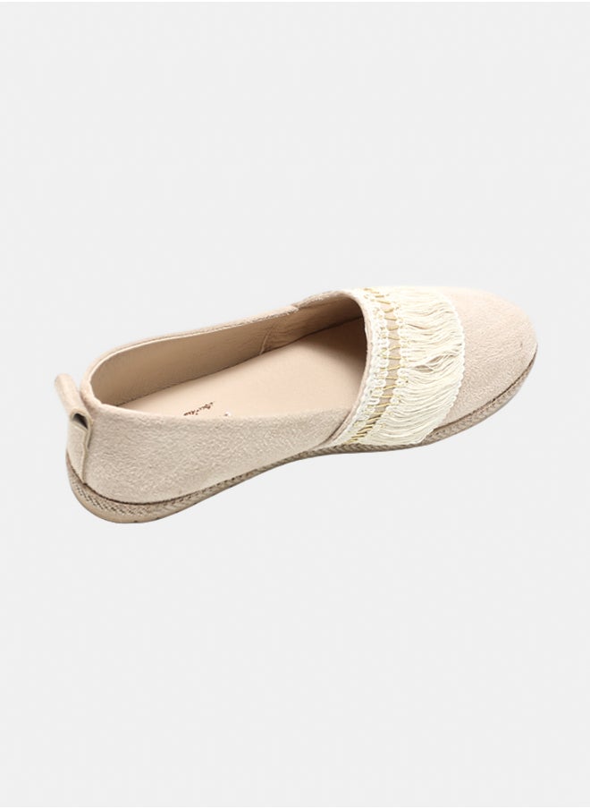 Glitter Glitter Women Ballerina - Beige  - Image 4