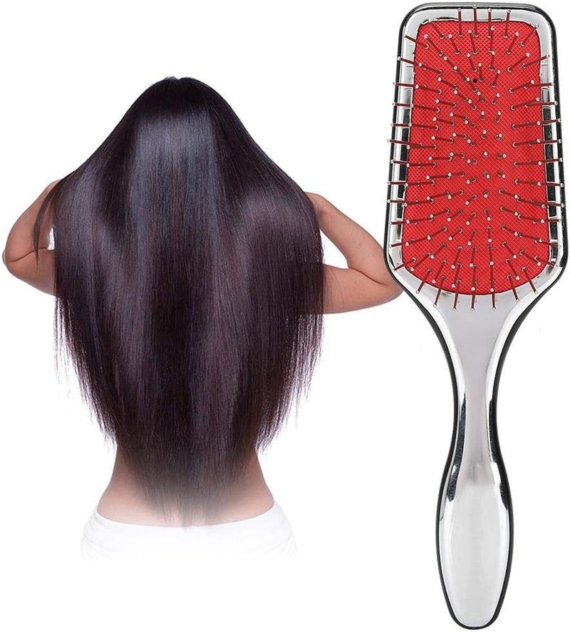 كلاراكو فرشاة شعر، فرشاة تدليك لفك تشابك الشعر بتقنية الوسادة الهوائية عالية الجودة، مضادة للكهرباء الساكنة، تمنع تجعد الشعر، مناسبة لتصفيف الشعر للنساء والرجال والأطفال - Image 1
