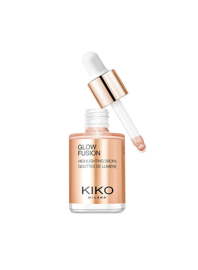 كيكو ميلانو قطرات هايلايتر للوجه ليكويد جلو فيوجن 02