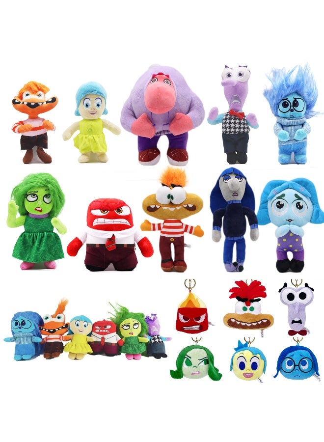 Inside Out Plush Toys - Emotion Character Dolls - Image 2