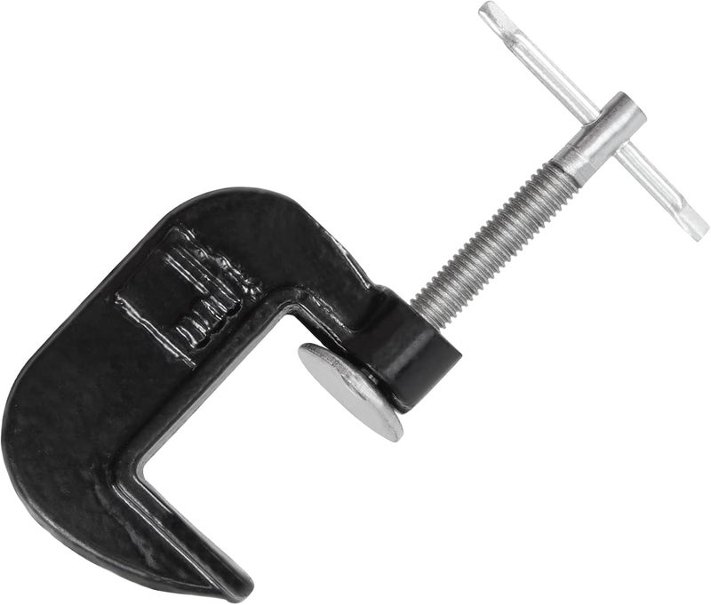 MOUYAT 24 Piece 1 Inch C-Clamp Set - Heavy Duty Metal Malleable Iron Clamps for Woodworking and Welding - Image 4