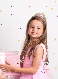 MARGOUN Birthday Queen Sash and Rhinestone Diamond Tiara Set Girls Women Birthday Decoration Party Supplies Rose Gold  - Image 4