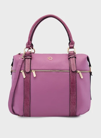 CAPRESE CAPRESE-NICOLE SATCHEL XL ONION