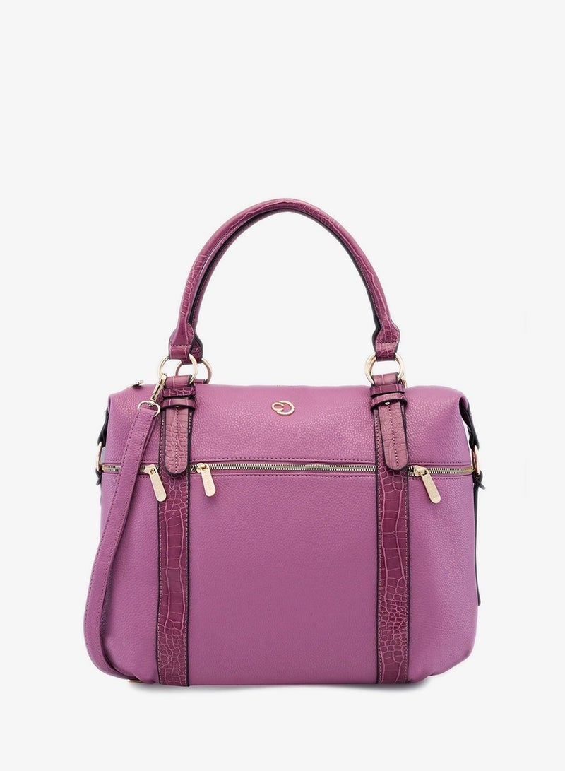 CAPRESE-NICOLE SATCHEL XL ONION - Image 1