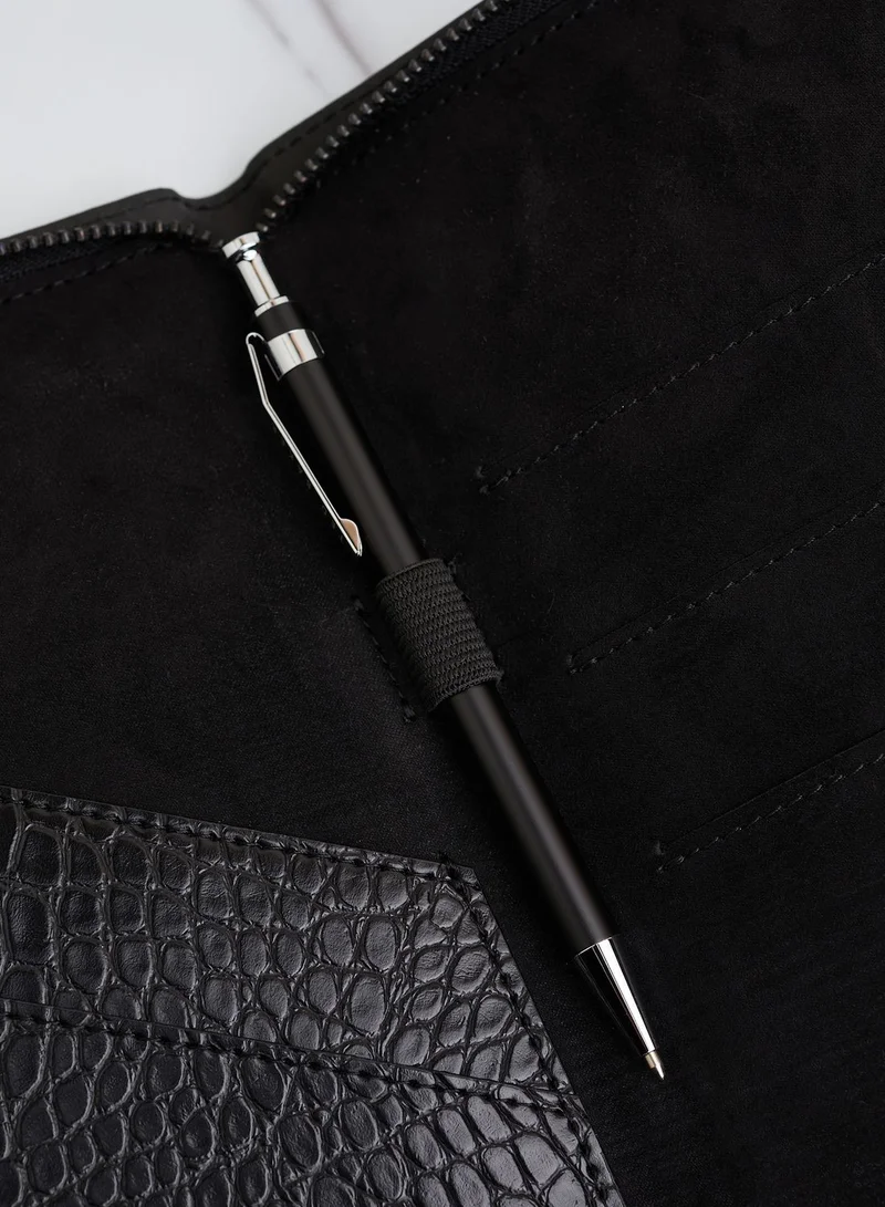 Ted Baker Alffiie Croc Effect Travel Organiser
