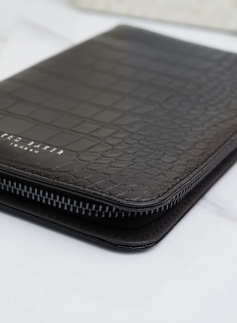 Ted Baker Alffiie Croc Effect Travel Organiser