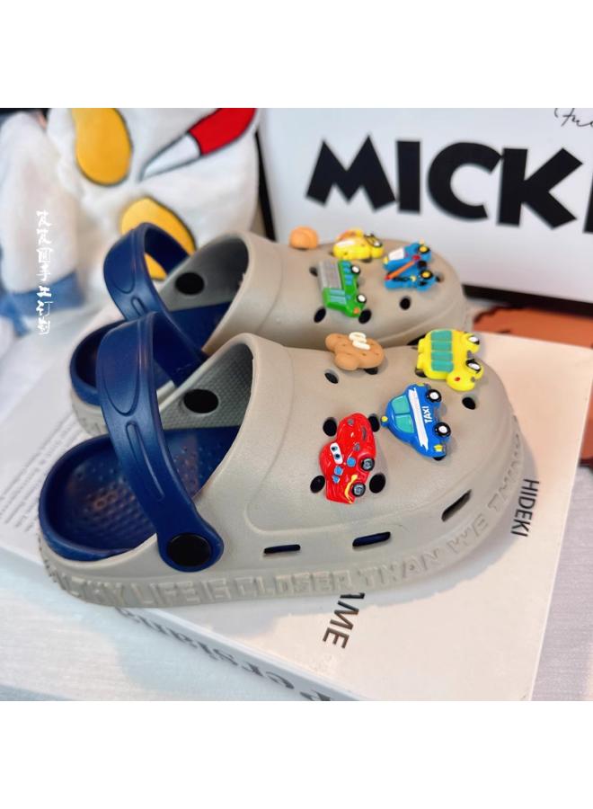 Children's Car Slippers Summer Outdoor Wear Fashion Boys Car Outdoor Swimming Bathing Hole Shoes Men's Lightweight - Image 3