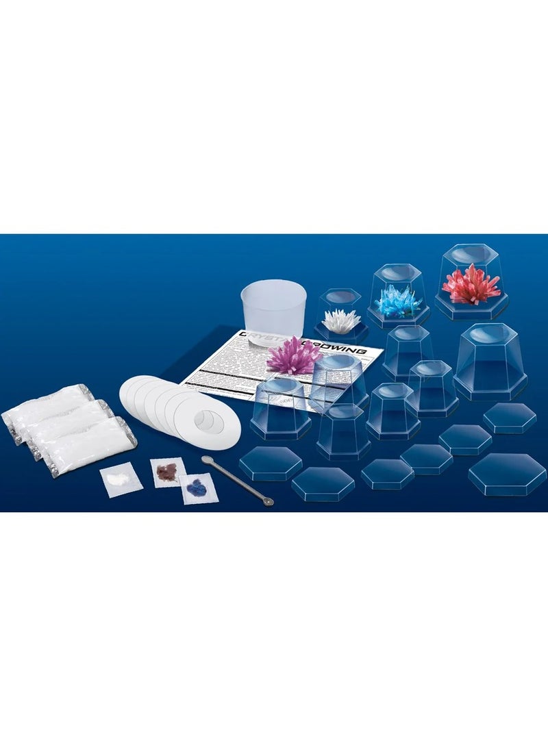 4m مجموعة تجارب نمو البلورات 4M – مجموعة علوم STEM للأطفال من عمر 10 سنوات وما فوق | ازرع 7 بلورات متلألئة بأشكال وألوان مختلفة | نشاط مختبر كيمياء تعليمي للمنزل أو المدرسة | 00-03915/EU - Image 2