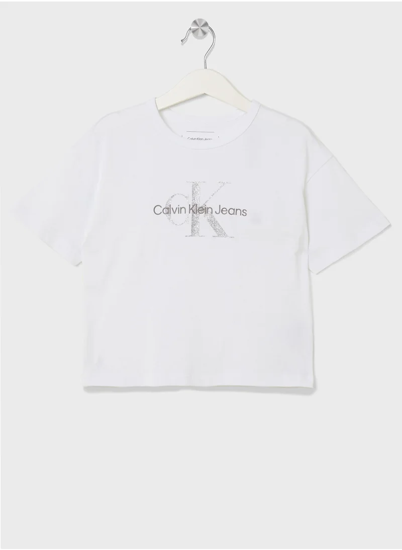 Calvin Klein Jeans Youth Graphic Logo T-Shirt