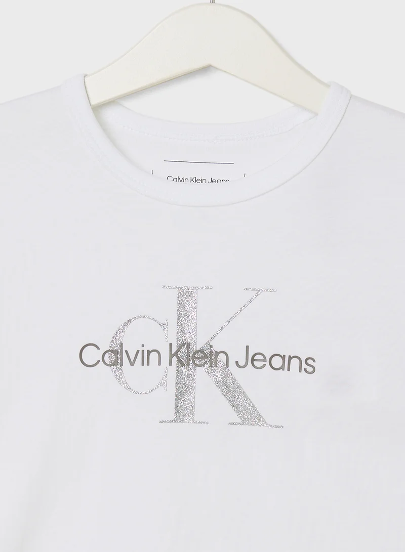 Calvin Klein Jeans Youth Graphic Logo T-Shirt
