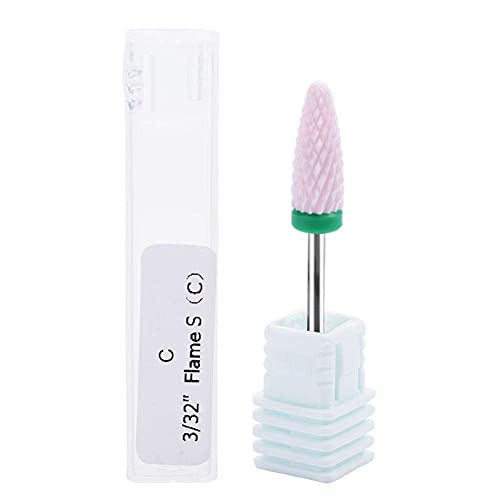 riteu Ceramic Nail Drill Bits - Professional Manicure Pedicure File Drill Bit For Nail Polishing - Best Ceramic Ceramic Nail Drill Bit For Nail Files & Buffers Grinding Head(23St) - Image 2