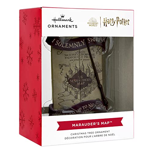 Hallmark Harry Potter Marauder's Map Christmas Ornament - Image 3