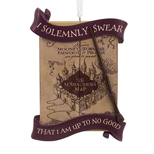 Hallmark Harry Potter Marauder's Map Christmas Ornament - Image 4