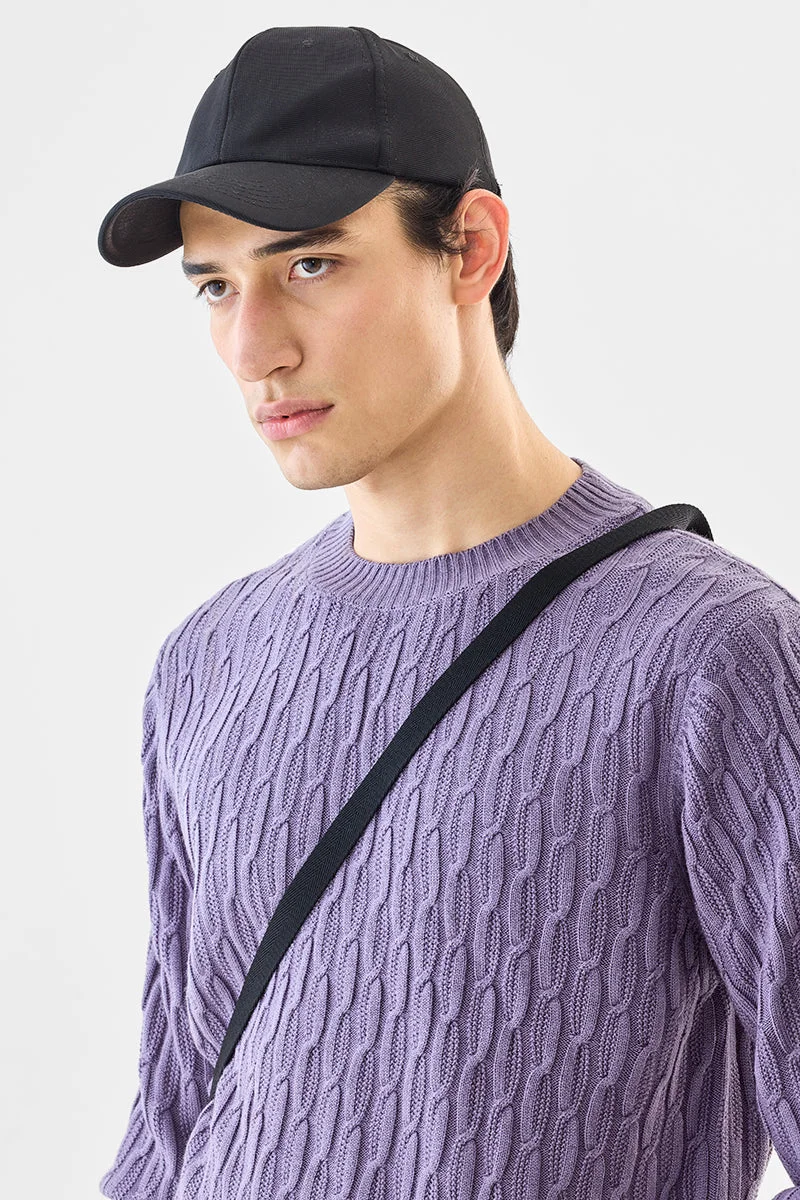 SNITCH 100% Acrylic Cable Knit Sweater
